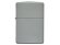 Зажигалка ZIPPO Classic с покрытием Flat Grey, латунь/сталь, серая, глянцевая, 38x13x57 мм