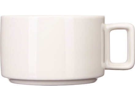 Набор чашка с бамбуковым блюдцем Sheffield, белый (Р)