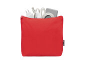 Органайзер для электроники и проводов Amalia из полиэстера 300D с подкладкой, красный