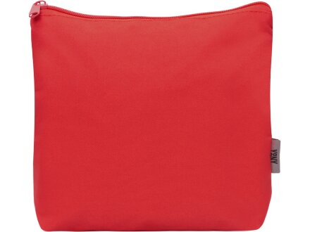 Органайзер для электроники и проводов Amalia из полиэстера 300D с подкладкой, красный