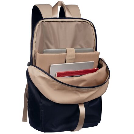 Рюкзак coolStuff, темно-синий с бежевым Рюкзак coolStuff, темно-синий с бежевым