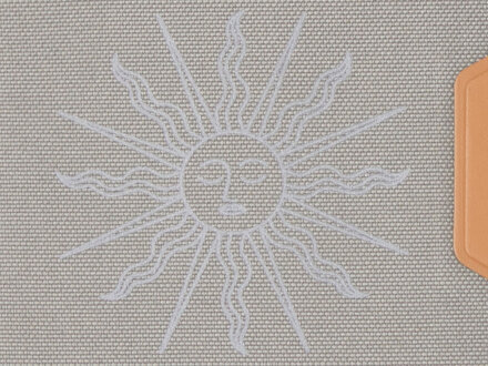 Блокнот А5 из RPET Harvey, 80 листов FSC бумага, серый с термотрансфером