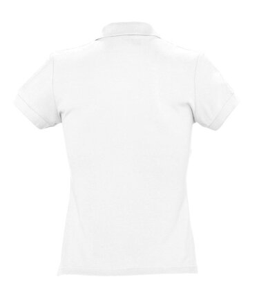 Рубашка поло женская Passion 170, белая Рубашка поло женская Passion 170, белая