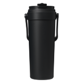 Термокружка вакуумная Solo, черная