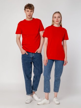 Футболка унисекс T-Bolka 160, красная Футболка унисекс T-Bolka 160, красная