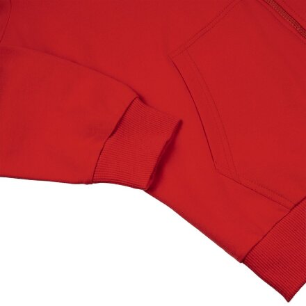 Толстовка на молнии с капюшоном Siverga 2.0, красная Толстовка на молнии с капюшоном Siverga 2.0, красная