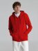 Толстовка на молнии с капюшоном Siverga 2.0, красная Толстовка на молнии с капюшоном Siverga 2.0, красная