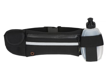 Спортивная сумка для бега с бутылкой 270ml Marathon, черный Спортивная сумка для бега с бутылкой 270ml Marathon, черный