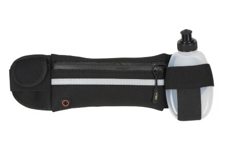 Спортивная сумка для бега с бутылкой 270ml Marathon, черный Спортивная сумка для бега с бутылкой 270ml Marathon, черный