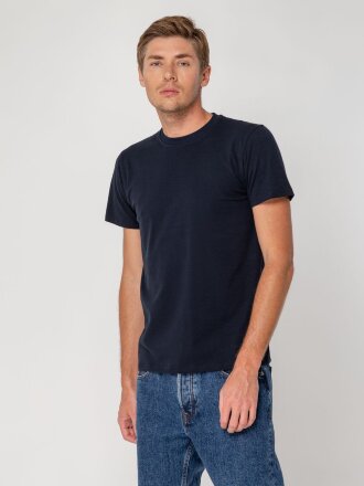 Футболка мужская T-bolka Stretch, темно-синяя Футболка мужская T-bolka Stretch, темно-синяя