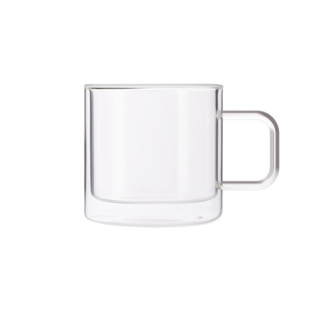 Кружка стеклянная с двойными стенками Luna
