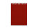 Бизнес - блокнот А6 (94 х 130 мм) Office 60 л., красный