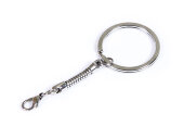 Карабин с кольцом K03, для mini, серебро Карабин с кольцом K03, для mini, серебро