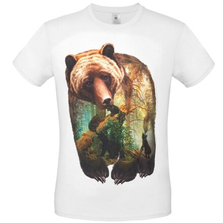 Футболка Bruin, белая Футболка Bruin, белая