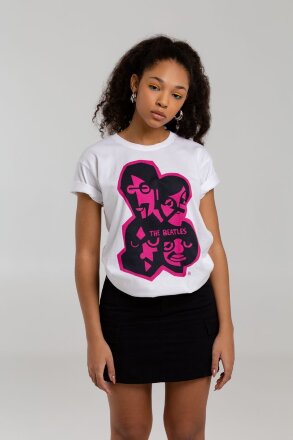 Футболка «Меламед. The Beatles», белая Футболка «Меламед. The Beatles», белая