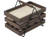 Шкатулка для украшений TERRACE, орех Шкатулка для украшений TERRACE, орех