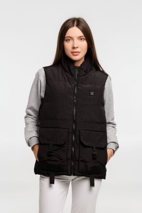 Жилет с подогревом Thermalli Zermatt, черный Жилет с подогревом Thermalli Zermatt, черный