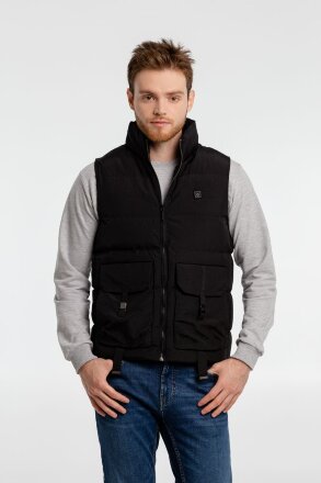 Жилет с подогревом Thermalli Zermatt, черный Жилет с подогревом Thermalli Zermatt, черный