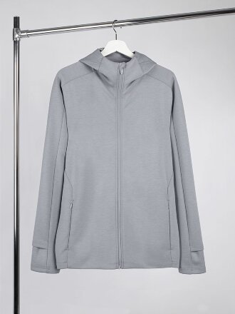 Куртка с капюшоном унисекс Begi, серая Куртка с капюшоном унисекс Begi, серая