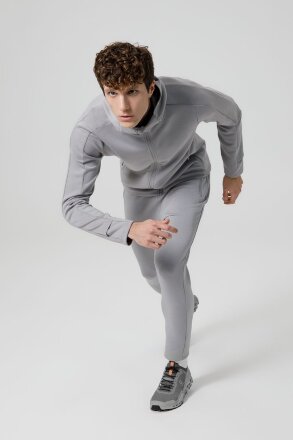 Куртка с капюшоном унисекс Begi, серая Куртка с капюшоном унисекс Begi, серая