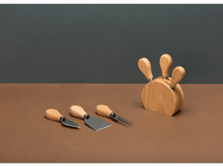 Набор из ножей для сыра на подставке Набор из ножей для сыра на подставке