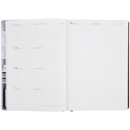 Ежедневник Kombi-1 c прямолинейной сшивкой на заказ Ежедневник Kombi-1 c прямолинейной сшивкой на заказ