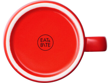 Чайная пара Brighton : блюдце овальное, чашка, коробка, красный Чайная пара Brighton : блюдце овальное, чашка, коробка, красный