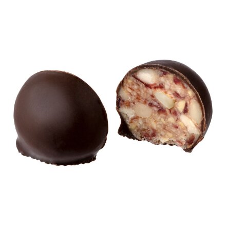 Конфеты «Мягкий кедровый грильяж» с клюквой Конфеты «Мягкий кедровый грильяж» с клюквой