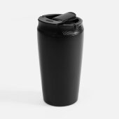 Термостакан с двумя поильниками Duetta, черный Термостакан с двумя поильниками Duetta, черный