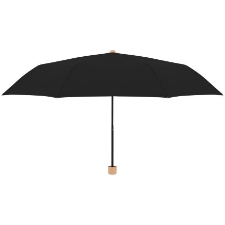 Зонт складной Nature Mini, черный Зонт складной Nature Mini, черный