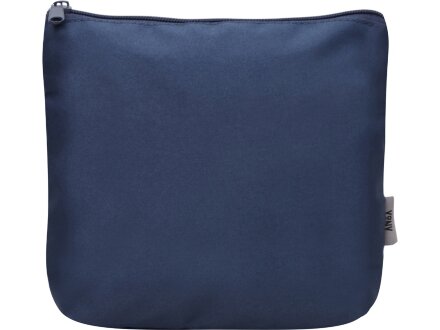 Органайзер для электроники и проводов Amalia из полиэстера 300D с подкладкой, темно-синий