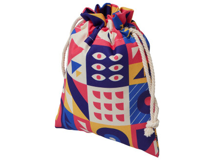 Мешочек подарочный большой с возможностью полноцветной печати