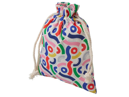 Мешочек подарочный большой с возможностью полноцветной печати