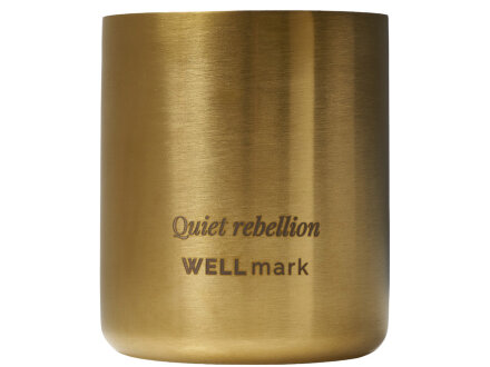 Ароматическая свеча Wellmark Quiet Rebellion - Золотой