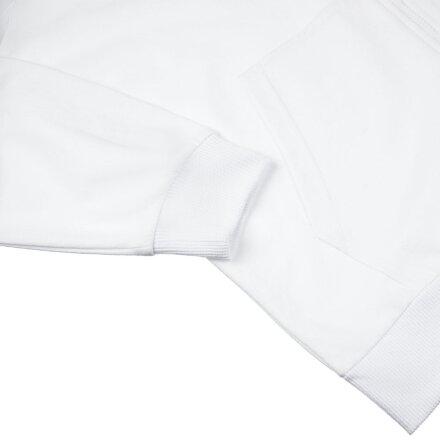 Толстовка на молнии с капюшоном Siverga 2.0, белая Толстовка на молнии с капюшоном Siverga 2.0, белая