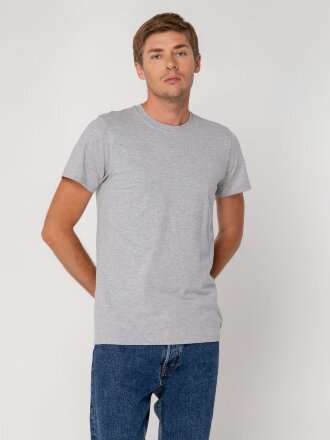 Футболка мужская T-bolka Stretch, серый меланж Футболка мужская T-bolka Stretch, серый меланж