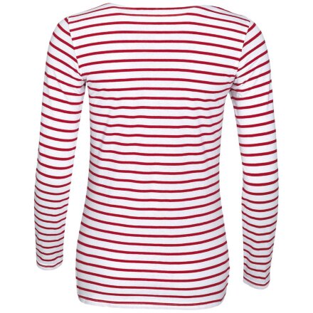 Футболка женская Marine Women, белая с красным Футболка женская Marine Women, белая с красным