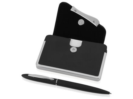 Набор: визитница, шариковая ручка Набор: визитница, шариковая ручка