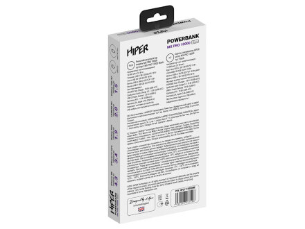 Портативный внешний аккумулятор MX PRO 10000 Black Портативный внешний аккумулятор MX PRO 10000 Black