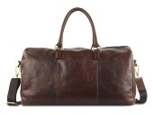 Сумка дорожная Mano Don Leon, натуральная кожа в коричневом цвете, 50 х 27 х 24 см Сумка дорожная Mano Don Leon, натуральная кожа в коричневом цвете, 50 х 27 х 24 см