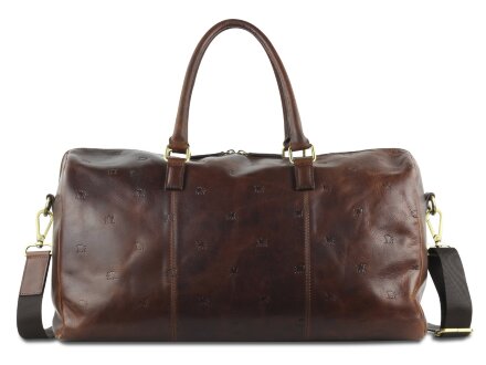 Сумка дорожная Mano Don Leon, натуральная кожа в коричневом цвете, 50 х 27 х 24 см Сумка дорожная Mano Don Leon, натуральная кожа в коричневом цвете, 50 х 27 х 24 см
