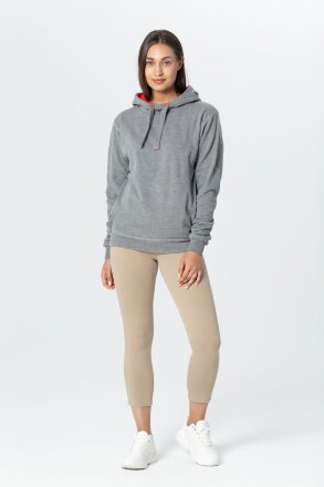 Двусторонняя толстовка Revers, серая с красным Двусторонняя толстовка Revers, серая с красным