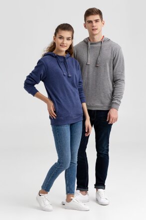 Двусторонняя толстовка Revers, серая с красным Двусторонняя толстовка Revers, серая с красным