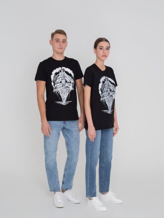 Футболка «Летучий Голландец», черная Футболка «Летучий Голландец», черная