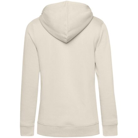 Толстовка с капюшоном женская BNC Inspire (Organic), молочно-белая Толстовка с капюшоном женская BNC Inspire (Organic), молочно-белая