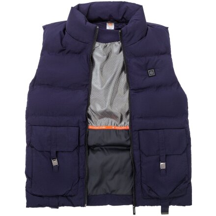Жилет с подогревом Thermalli Zermatt, темно-синий Жилет с подогревом Thermalli Zermatt, темно-синий