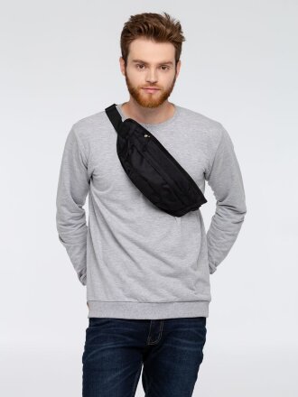 Поясная сумка Urban Out, черная Поясная сумка Urban Out, черная