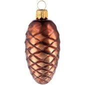 Елочная игрушка «Шишка», коричневая Елочная игрушка «Шишка», коричневая