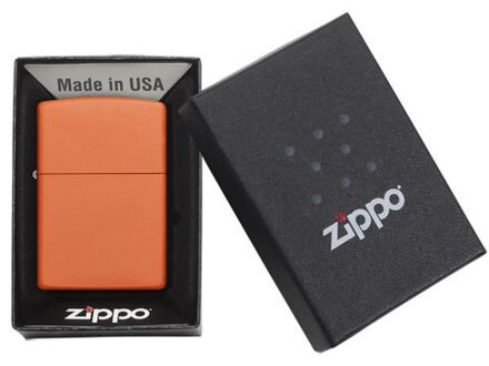 Зажигалка ZIPPO Classic с покрытием Orange Matte, латунь/сталь, оранжевая, матовая, 38x13x57 мм Зажигалка ZIPPO Classic с покрытием Orange Matte, латунь/сталь, оранжевая, матовая, 38x13x57 мм
