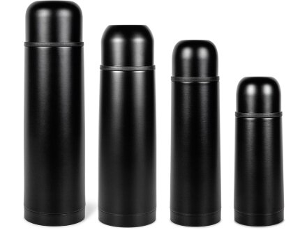 Термос Relaxika 101 (1 литр), черный (без лого)